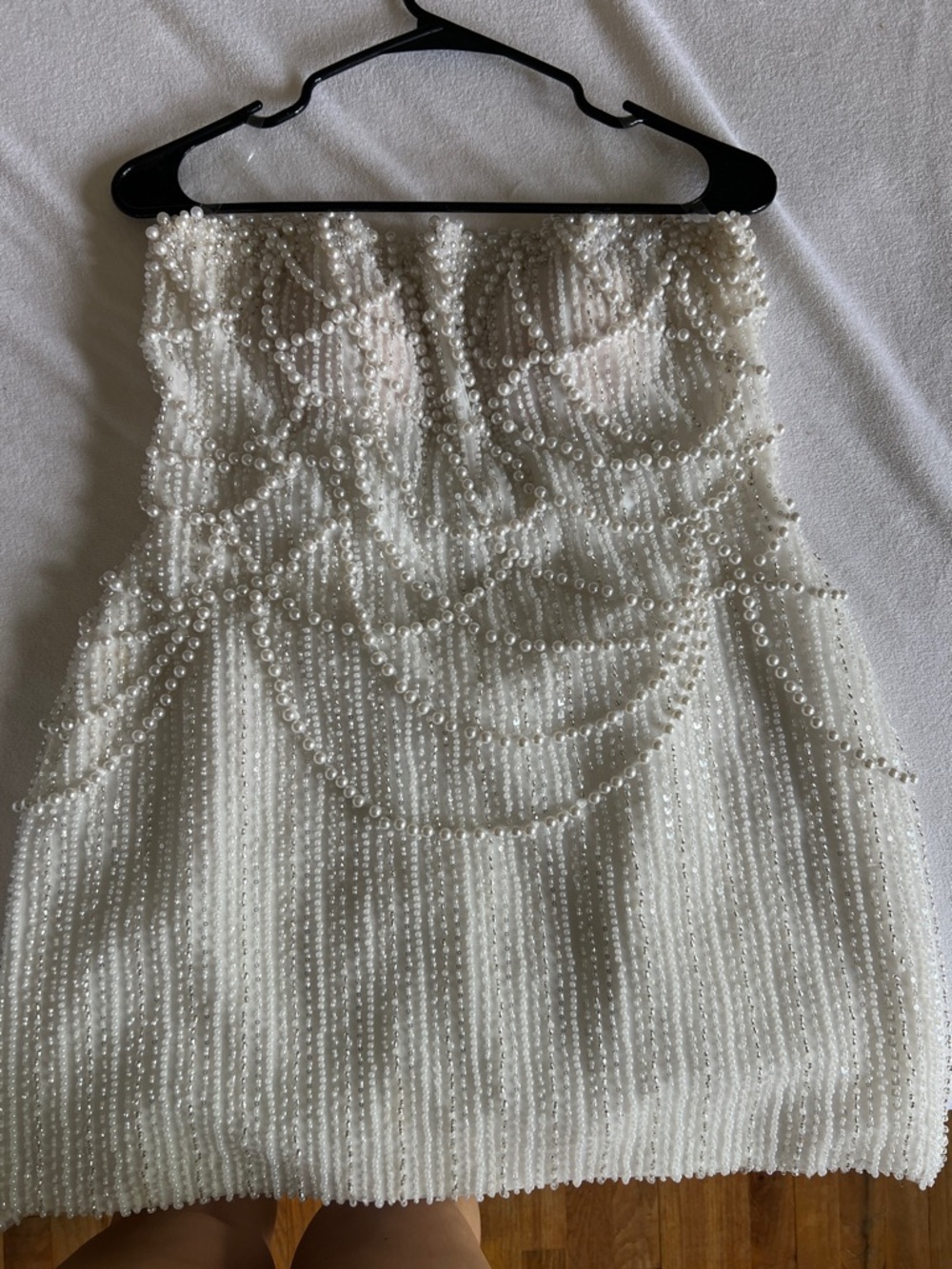 Rosie Etienne Lustre Beaded Mini Dress - Picture 2 of 9